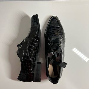 Aldo Patent Leather Oxford Shoe